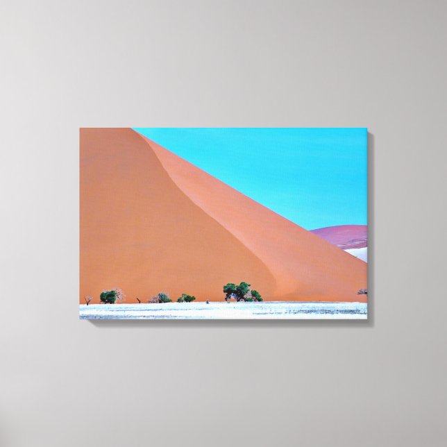 Gespannter Leinwanddruck namibia sossusvlei (Vorderseite)