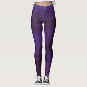 Gespeichertes blaues Lila Black YOGA PANS Leggings