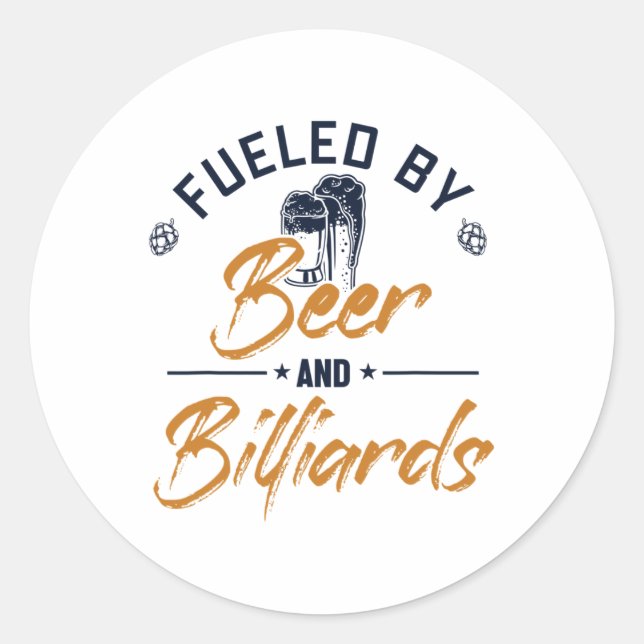 gespeist runder aufkleber (Vorderseite)