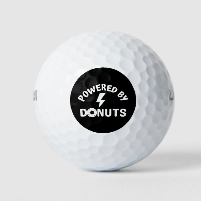 gespeist von Donuts Golfball (Vorderseite)
