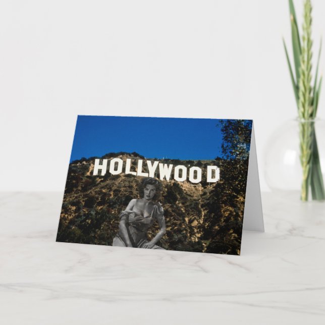 Gespenster aus Hollywood Karte (Vorderseite)
