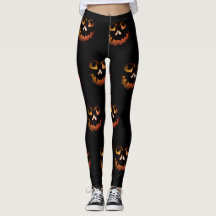 Gespenstische Halloween-Leggings