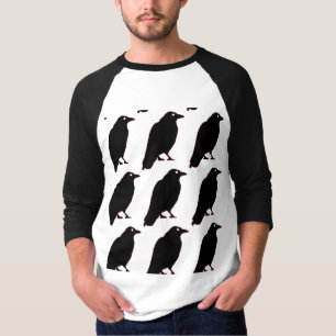 Gespenstische Krähen Halloweens! T-Shirt