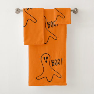 Gespenstischer Geist 4Joey Halloweens Badhandtuch Set