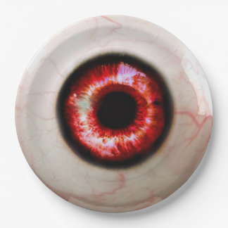 Gespenstisches Auge - Halloween Pappteller