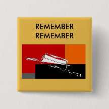 Gespenstisches dunkles Hut-Button