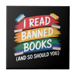 Gesperrte Bücher Bibliothekar Woche lesen Fliese
