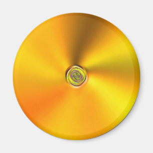 Gesponnener Goldmagnet Magnet