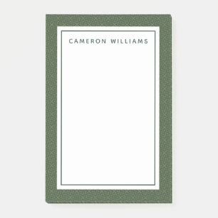 Gesponnenes keltisches Knoten-Muster Post-it Klebezettel