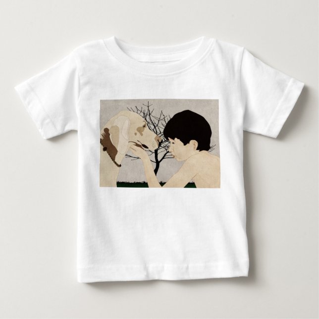 Gespräch Baby T-shirt (Vorderseite)