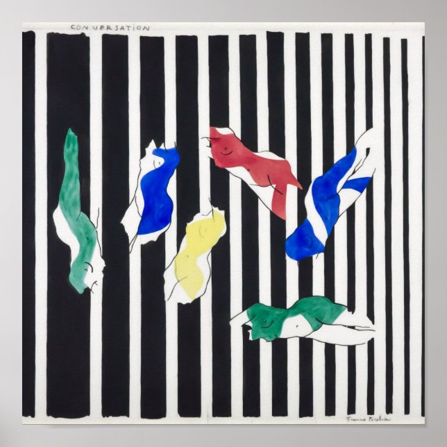 Gespräch | Francis Picabia | Poster (Vorne)