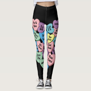 Gespräch mit Kerzenherzen Leggings