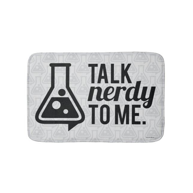 Gespräch Nerdy Badematte (Vorderseite)