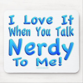 Gespräch Nerdy zu mir Mousepad