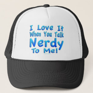 Gespräch Nerdy zu mir Truckerkappe