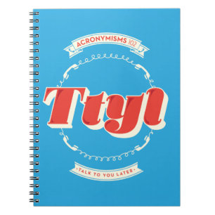 Gespräch zu Ihnen später Notizblock