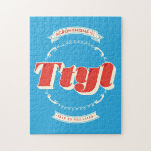 Gespräch zu Ihnen später Puzzle