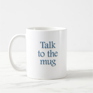 Gespräch zur Tasse