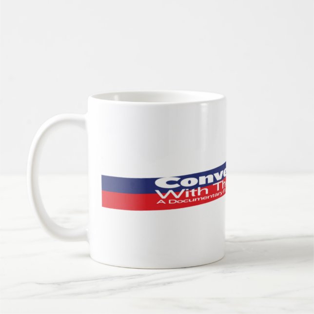 Gespräche mit dem Leben: Logo-Tasse Tasse (Links)