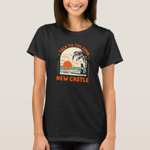 Gespräche mit dem neuen Sandstrand von Castle Beac T-Shirt