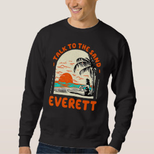 Gespräche mit dem Sand Everett Beach Washington Oc Sweatshirt