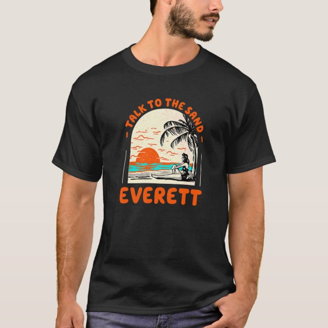 Gespräche mit dem Sand Everett Beach Washington Oc T-Shirt (Vorderseite)