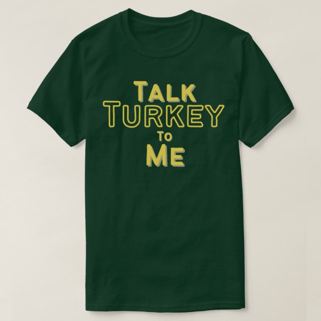 Gespräche mit der Türkei T-Shirt (Design vorne)