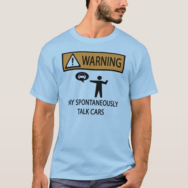 Gespräche über Autos T-Shirt (Vorderseite)