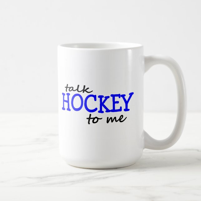 Gesprächs-Hockey zu mir Tasse (Rechts)