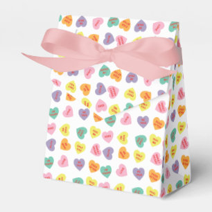 Gesprächs-Süßigkeits-Herz-Bevorzugungs-Kasten Geschenkschachtel