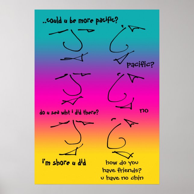 Gesprächsleiter in Bizarre Poster (Vorne)