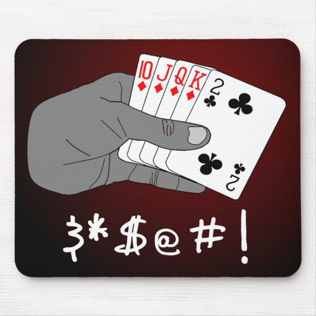 Gesprengt zeichnen Sie Mousepad (Vorne)