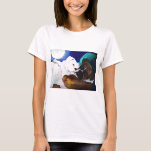 Gesprengte Boxer T-Shirt