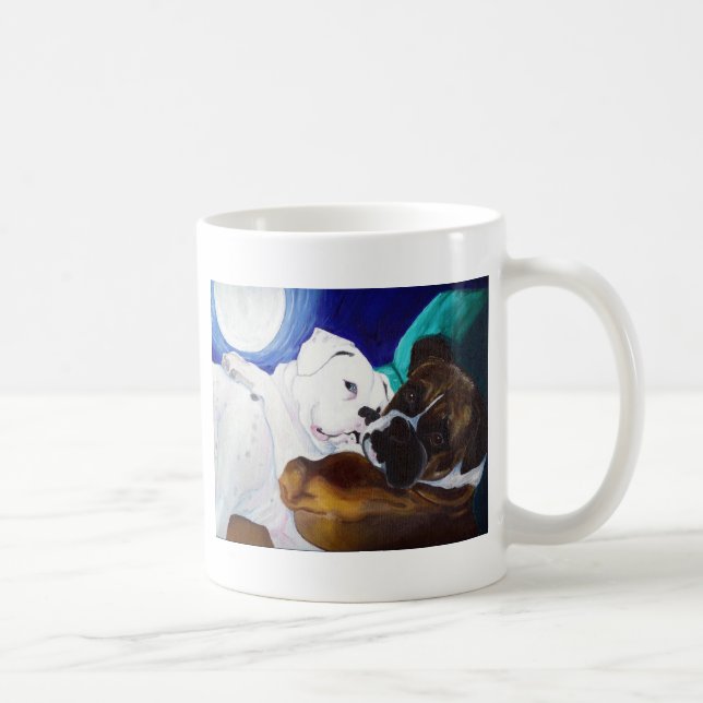 Gesprengte Boxer Tasse (Rechts)