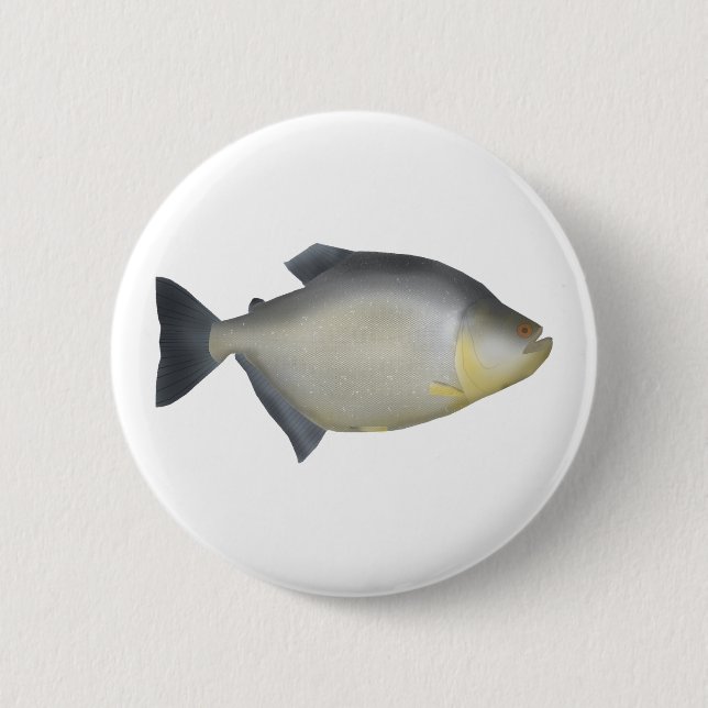 Gesprenkelte Piranhas Button (Vorderseite)