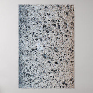 Gesprenkelter Granit - Natürliche Steinstruktur Poster