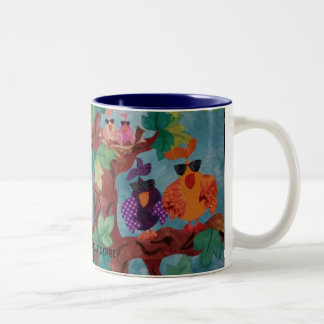 "Gespritzte" Kaffee-Tasse Zweifarbige Tasse