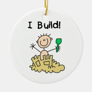 Gestalt des Jungen-I Keramikornament