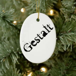 Gestalt Keramik Ornament