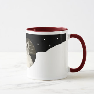 Gestalt sich ein Schneemann Tasse