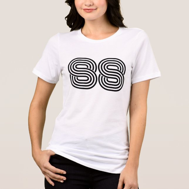 Gestaltbare Nummer 88 des Hemdes, die die Nummer d Tri-Blend Shirt (Vorderseite)