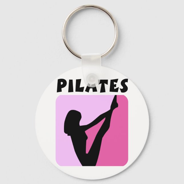 Gestaltbild Pilates! Schlüsselanhänger (Vorderseite)