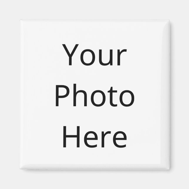 Gestalte dein eigenes Design Magnet (Vorne)