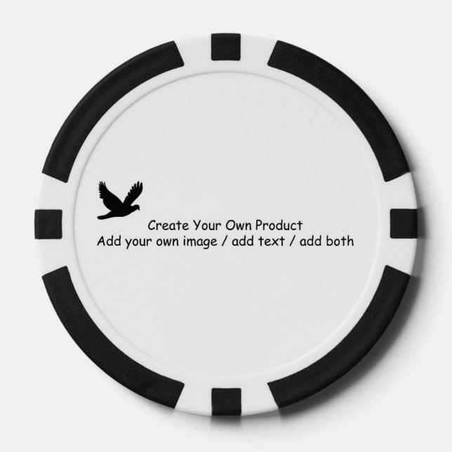 Gestalte dein eigenes Design Pokerchips (Vorderseite)