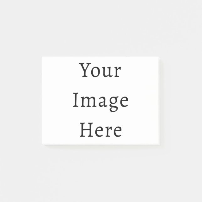 Gestalte dein eigenes Design Post-it Klebezettel (Vorderseite)