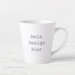 Gestalte deine eigene 0,34l Latte Tasse