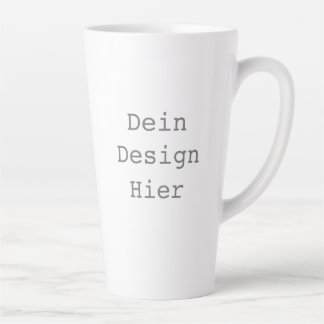 Gestalte deine eigene 0,48l Große Latte Tasse