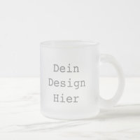 Gestalte deine eigene 296ml Tasse aus Milchglas