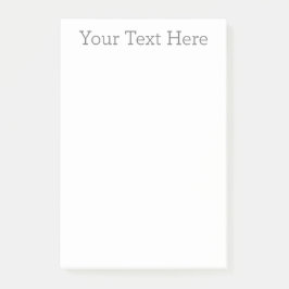 Gestalte deine eigenen 10,16cm x 15,25cm post-it klebezettel