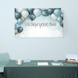 Gestalte deine eigenen Feierballons Banner